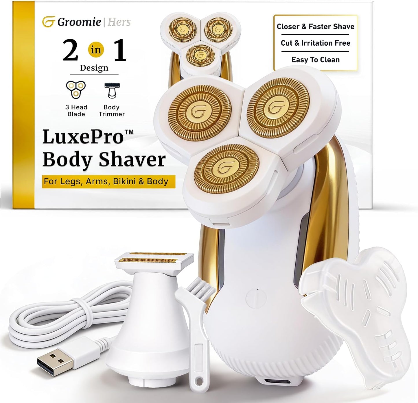 Women's Body Shaver Kit